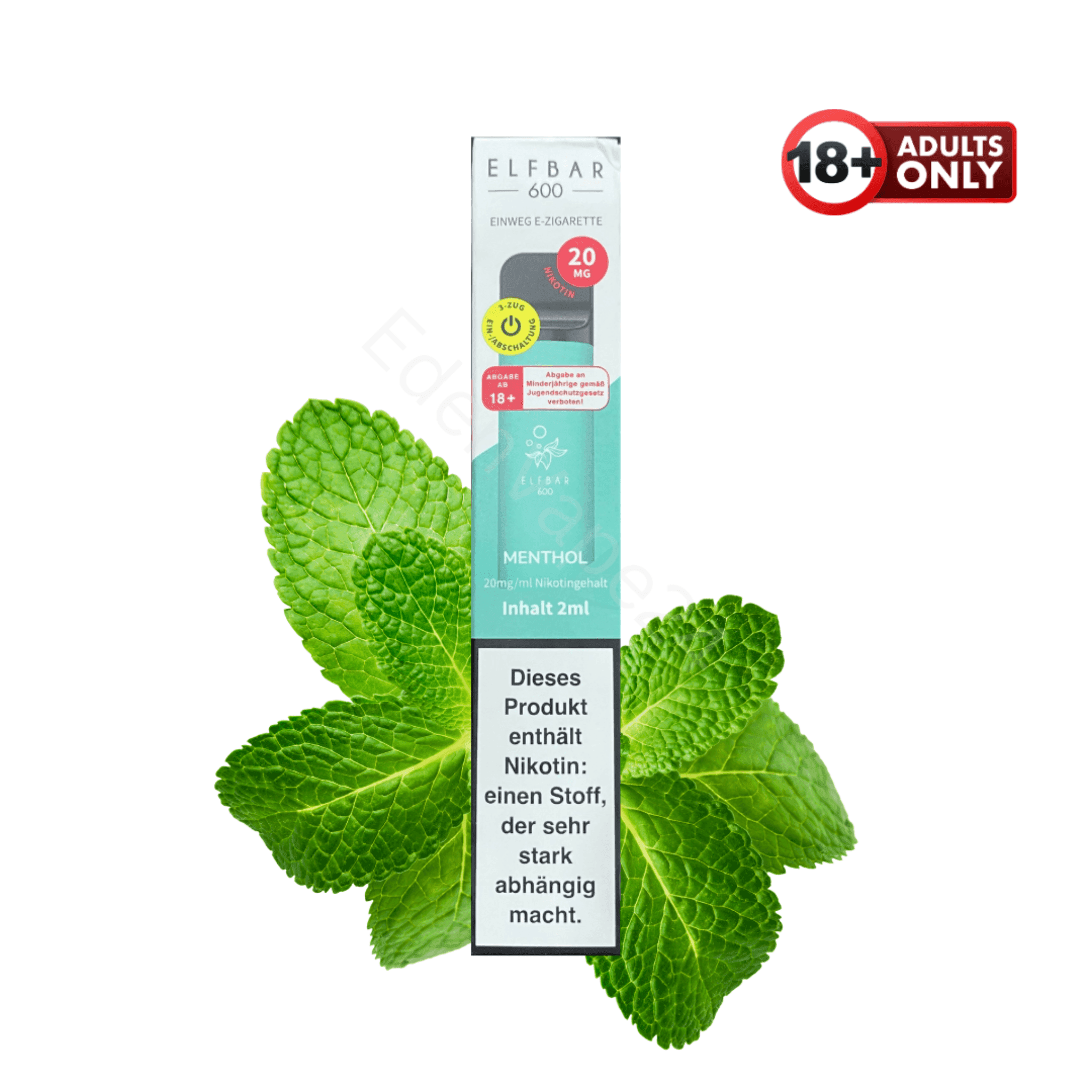 Elfbar 600 - Menthol - EdenVape24